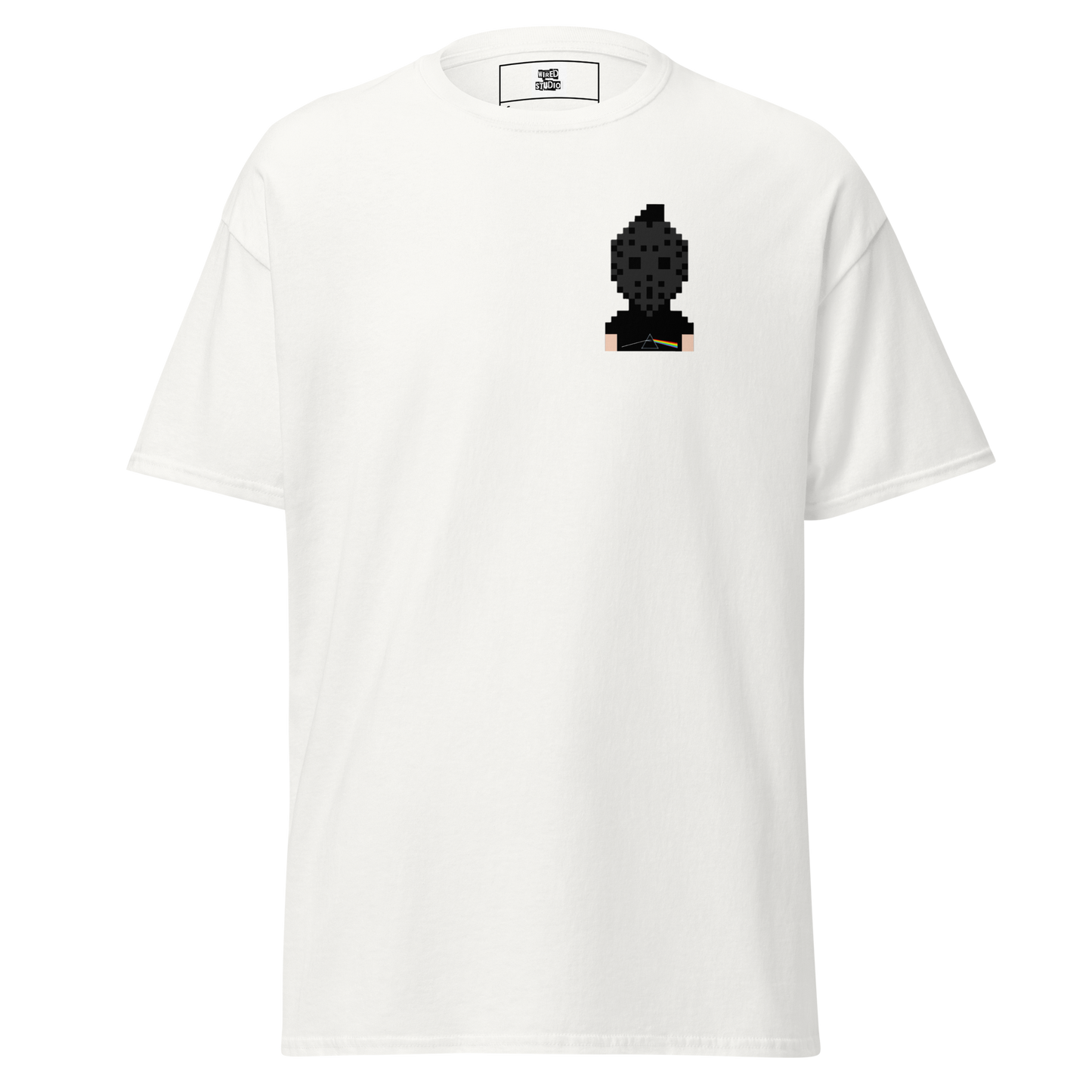 white crypto punk t-shirt